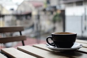 work remotely, coffee