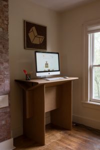 chairigami, desk, standing