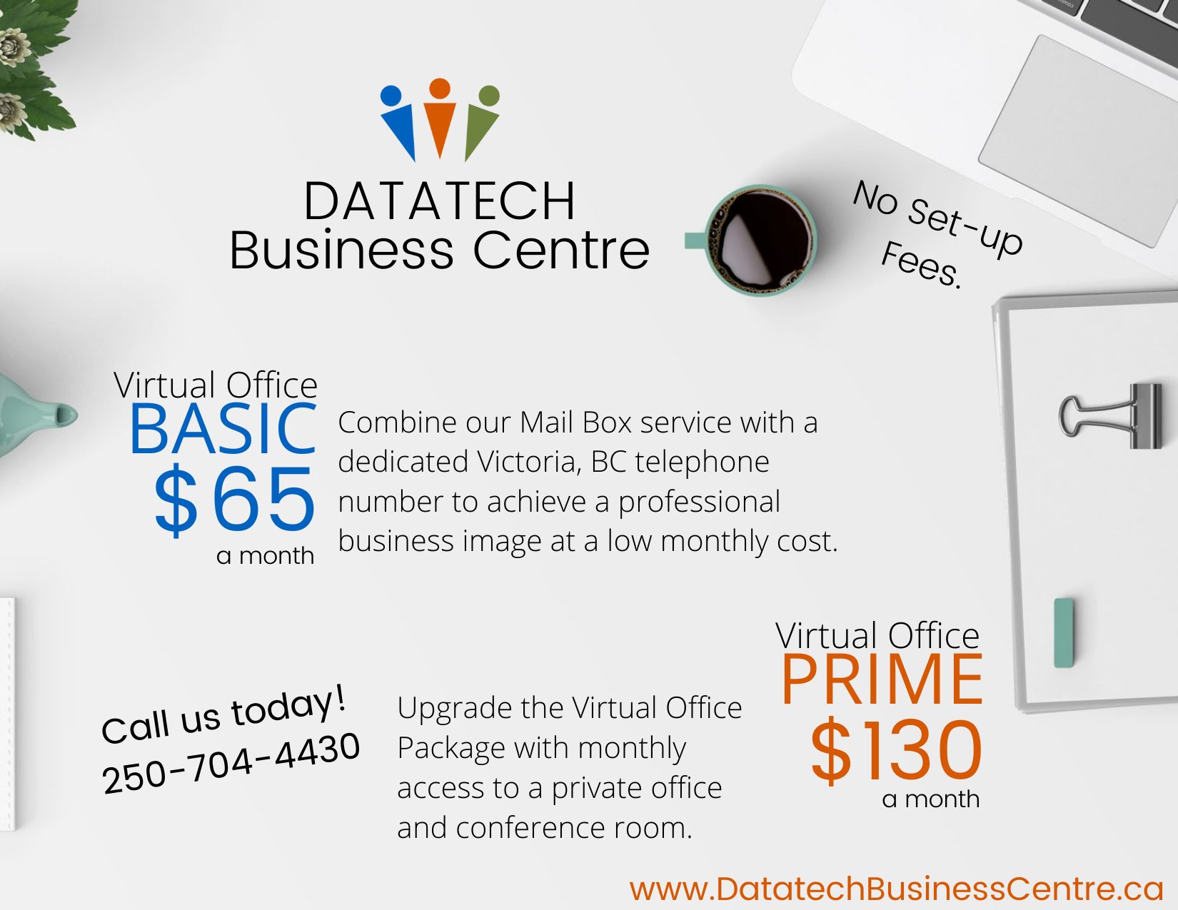 virtual office, flyer